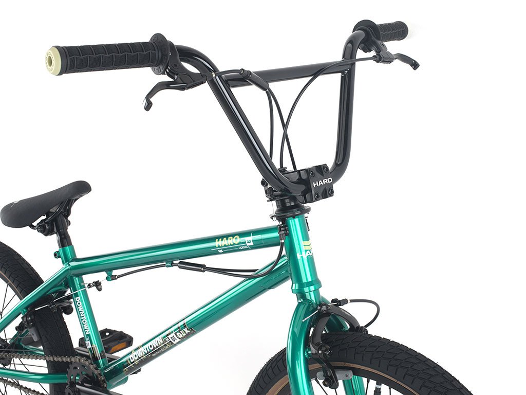 Haro Bikes "Downtown DLX" 2016 BMX Bike Gloss Metallic Green