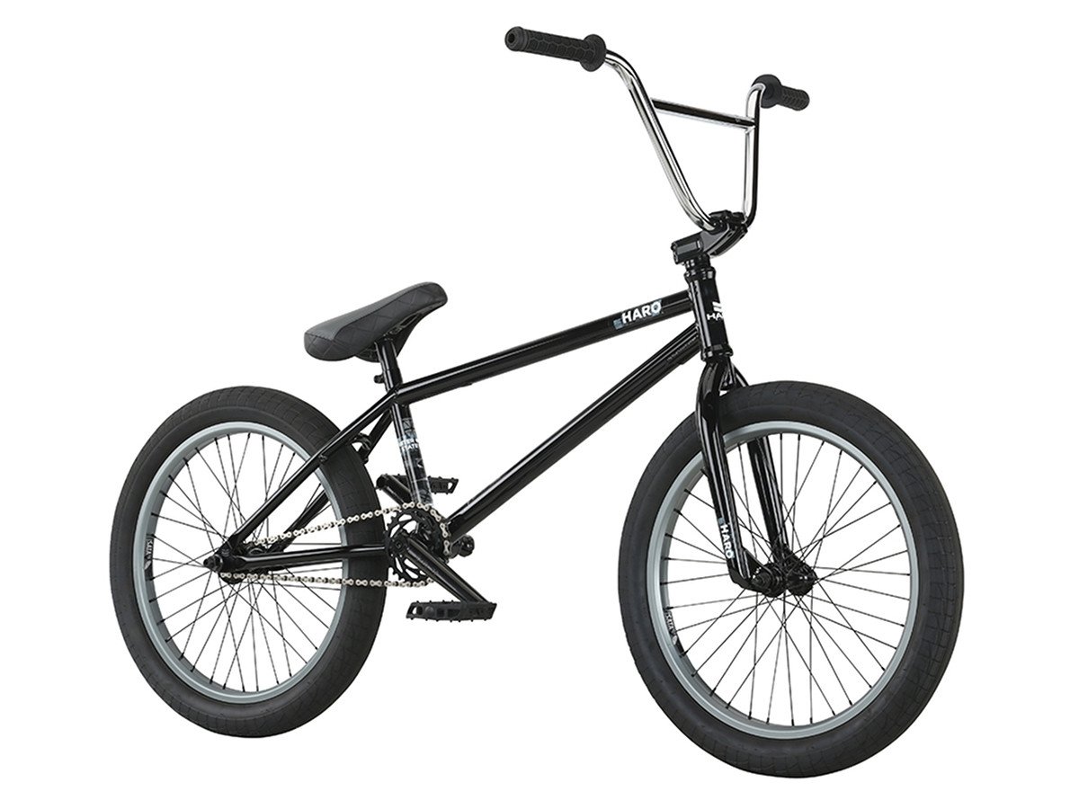 Haro Bikes "Interstate" 2017 BMX Bike Gloss Black kunstform BMX