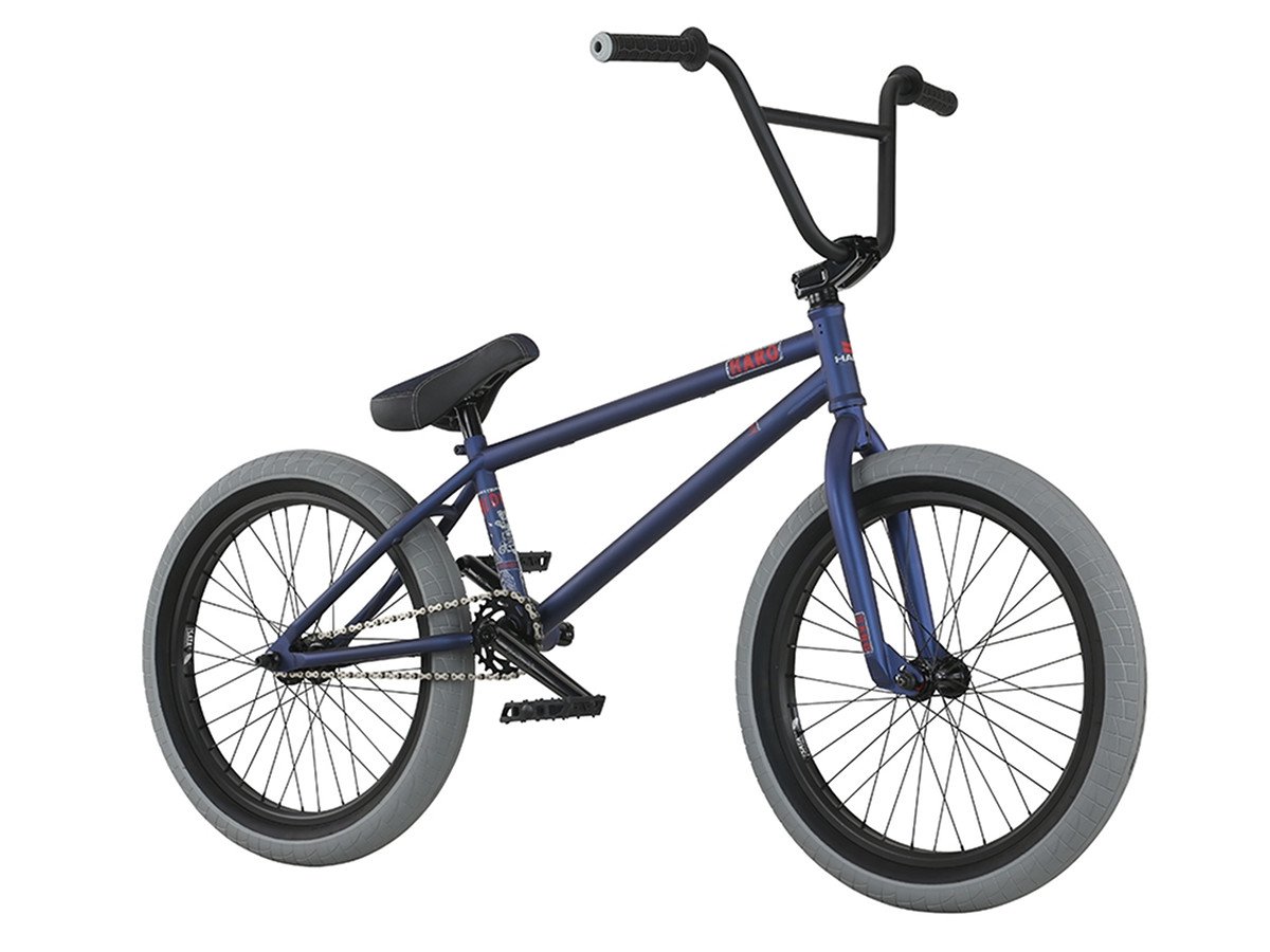 haro blue bmx