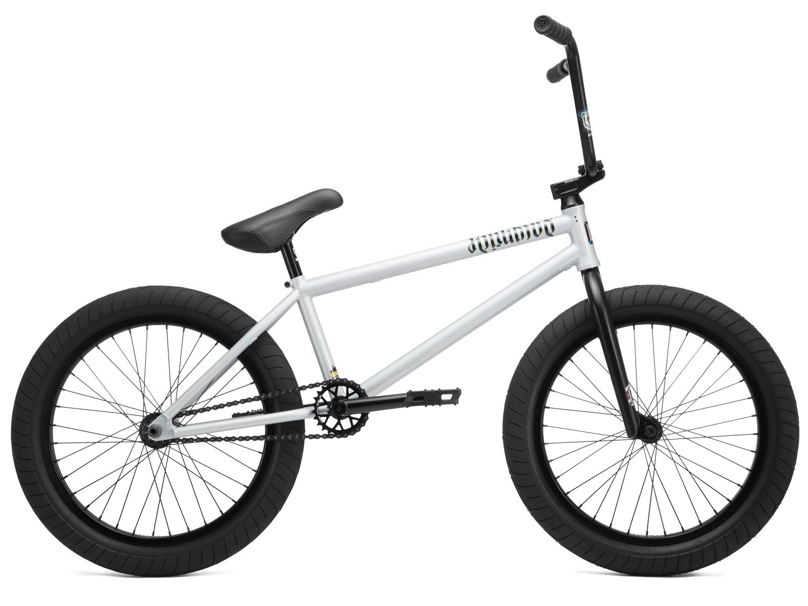 Kink Bikes "Downside" 2019 BMX Bike Freecoaster Matte Electric