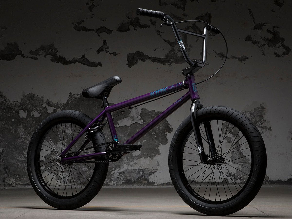 Kink Bikes "Gap" 2018 BMX Bike - Gloss Trans Purple ...