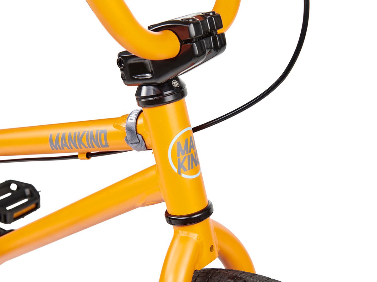 fahrrad orange mit stützrädern 16 zoll