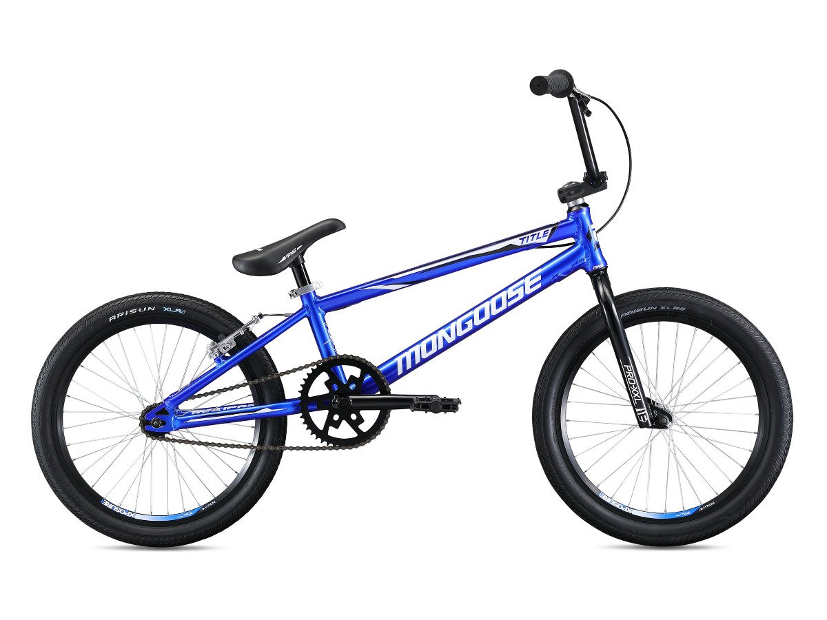 mongoose blue bmx bike