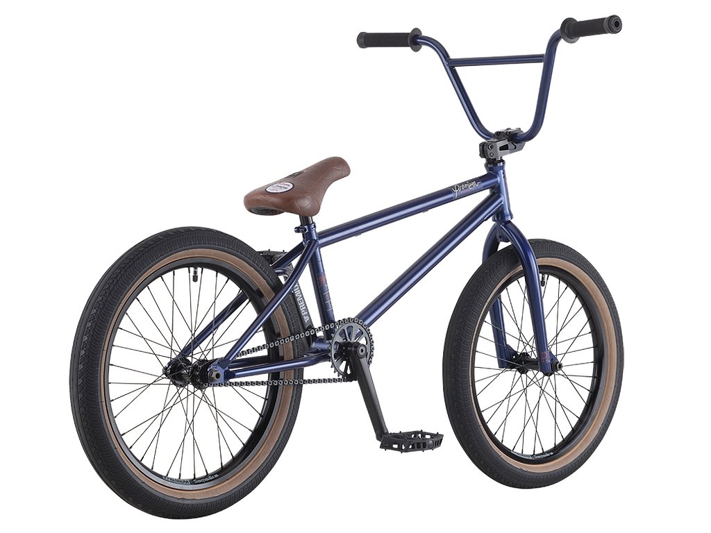 blue bmx