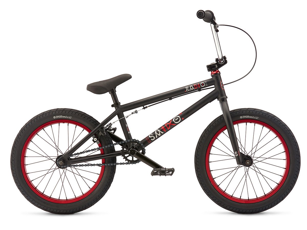 Radio Bikes "Saiko 18" 2017 BMX Bike - 18 Inch | Matt Black | kunstform