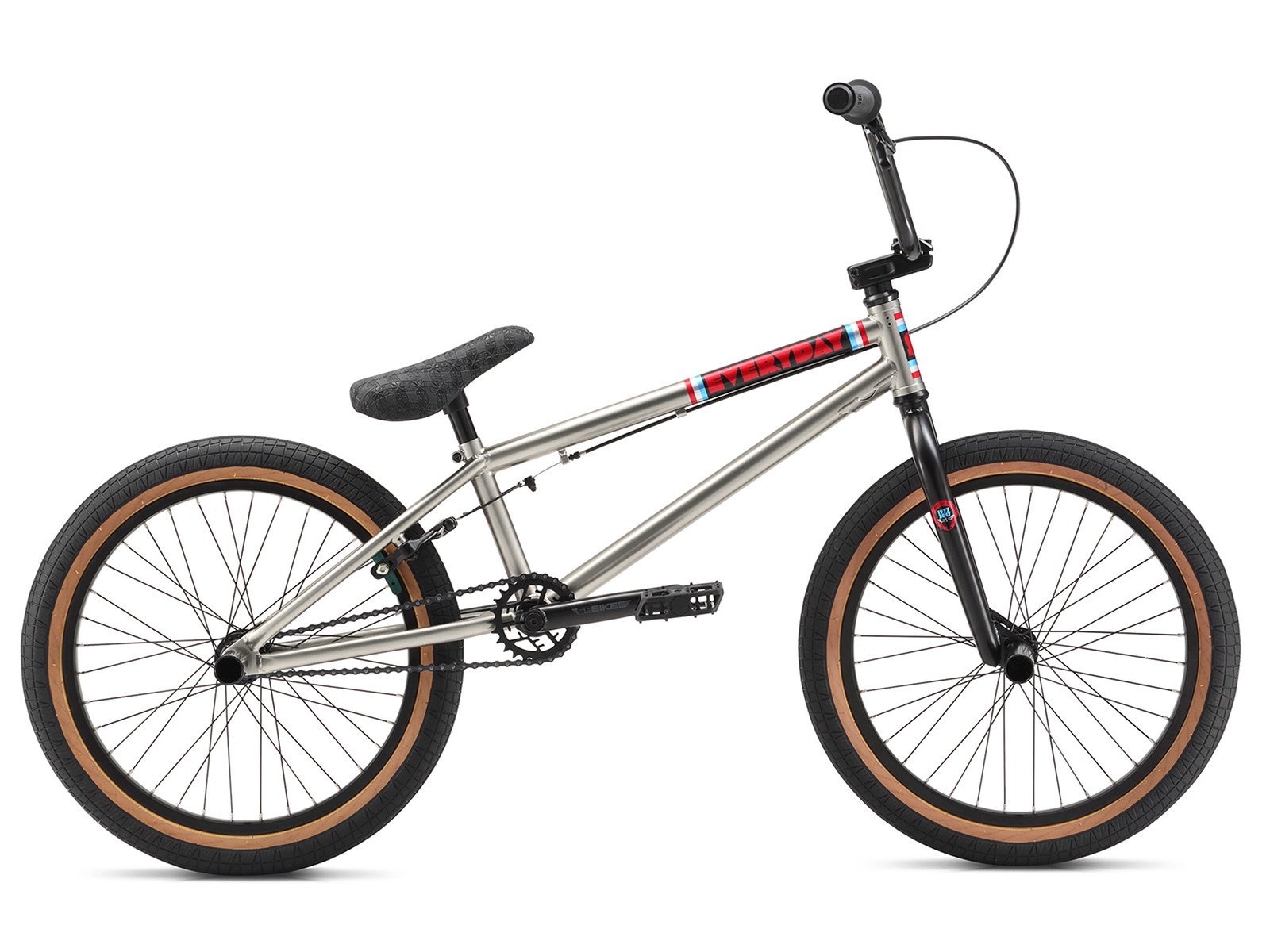 silver bmx bike