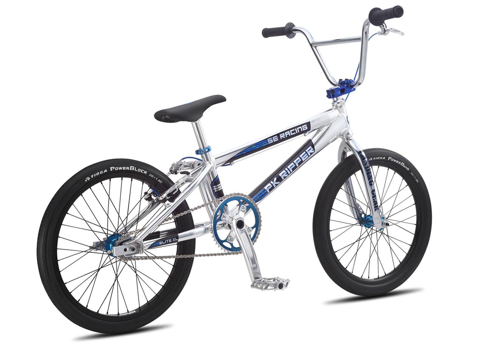 silver bmx bike