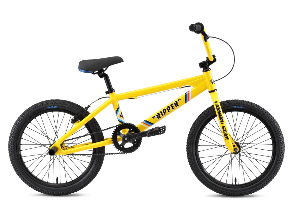 bmx bike yellow