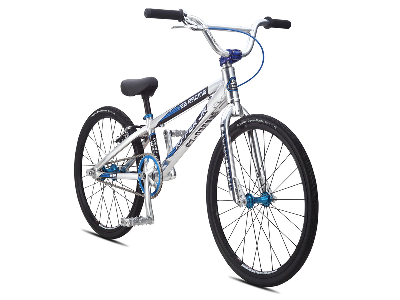 silver bmx bike