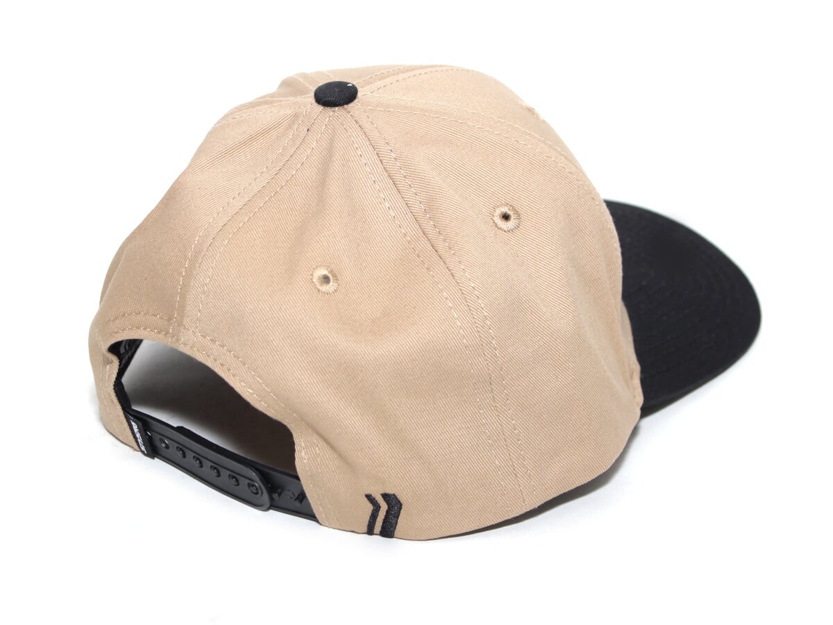 black and tan snapback