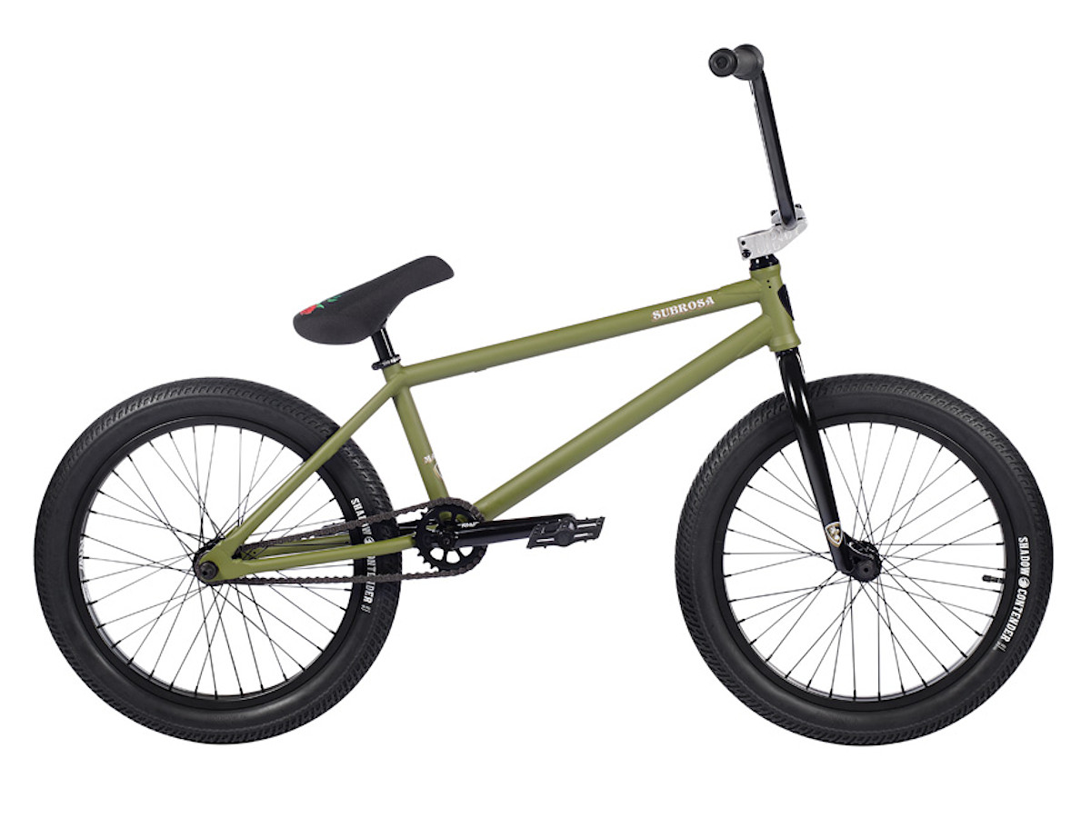 army green bicycle