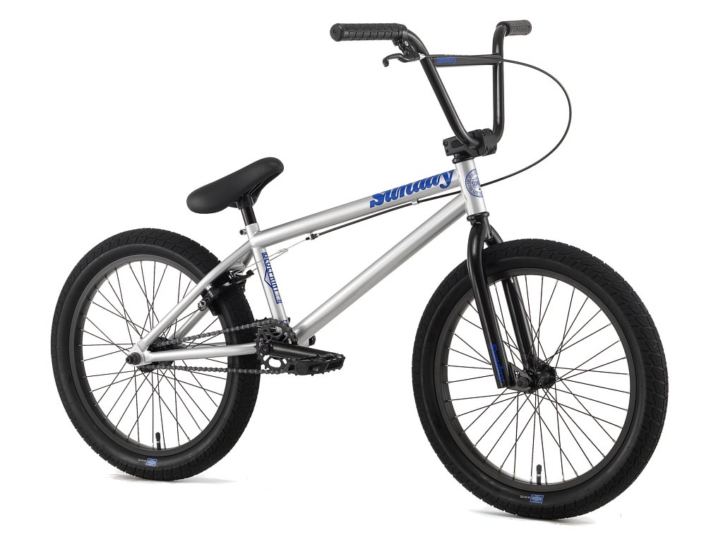 silver bmx bike