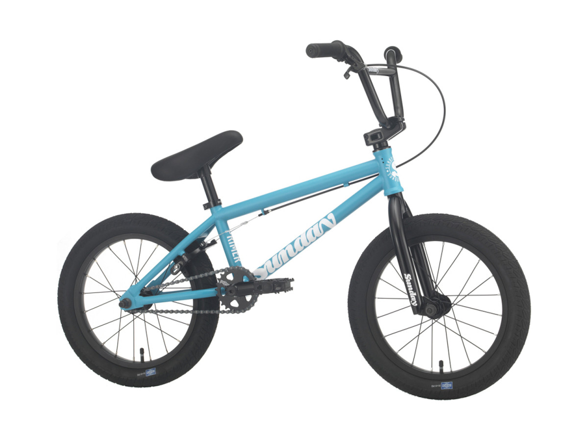 blue 16 inch bike