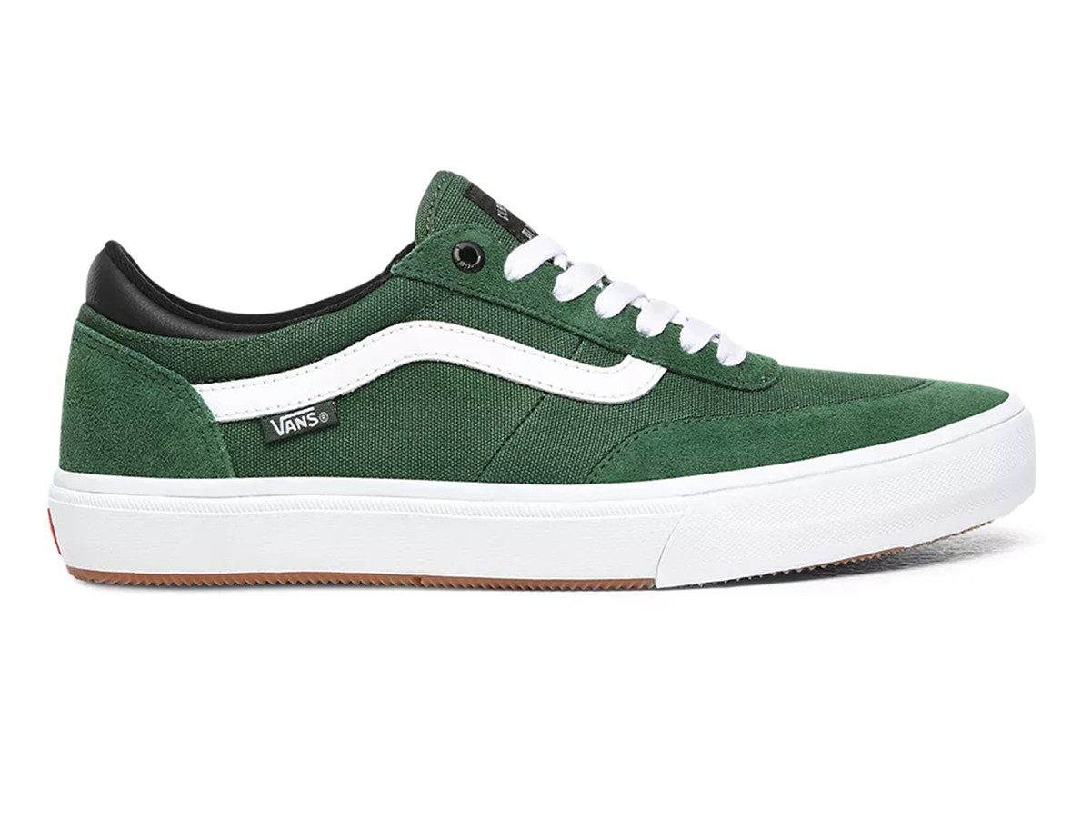 vans green and white
