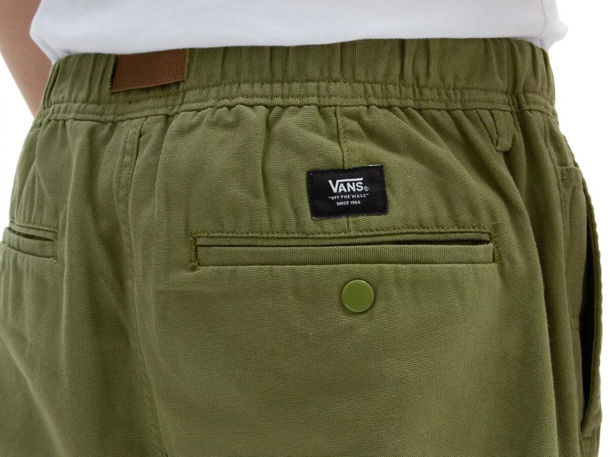 Vans Range Relaxed Brown Elastic Waist Pants