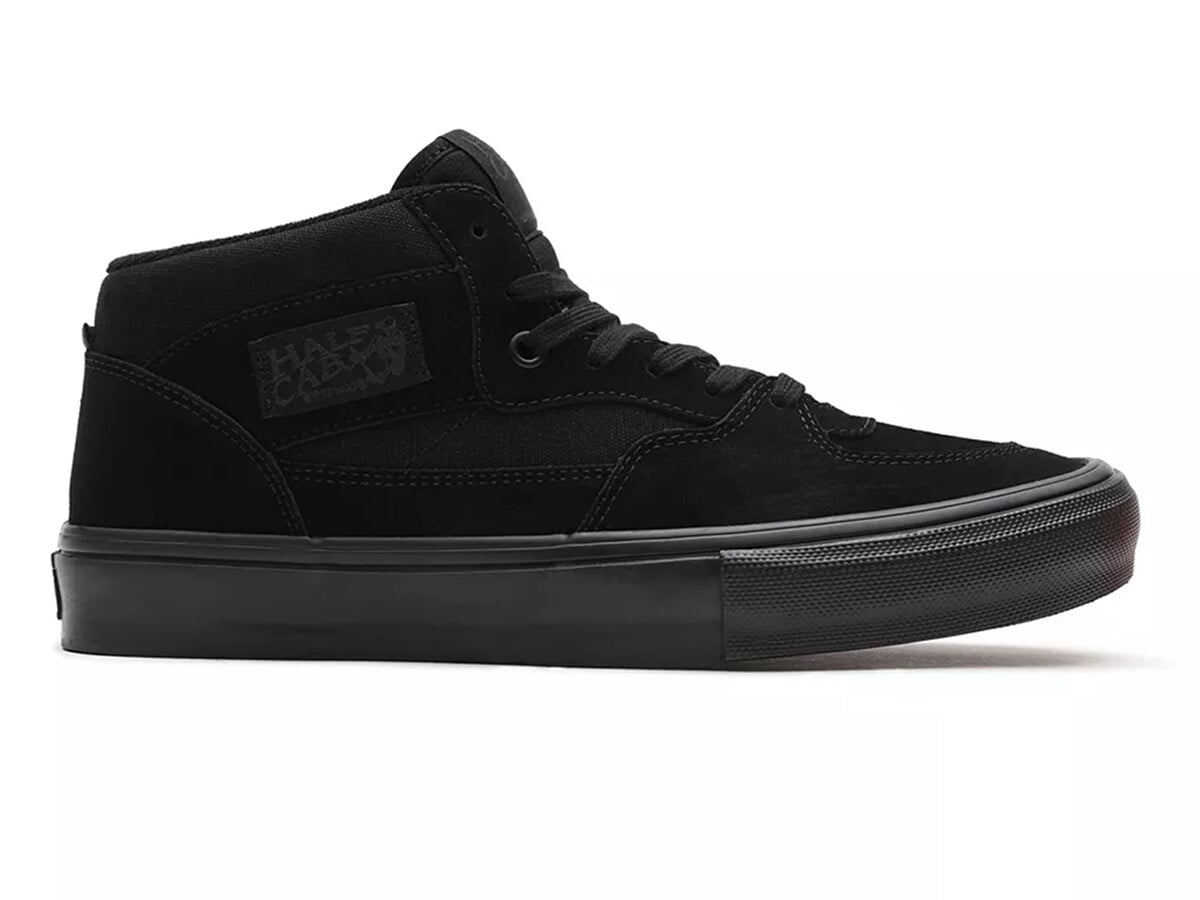 Vans Half Cab" Shoes - Black/Black | kunstform BMX Shop Mailorder - worldwide