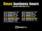 Xmas 2019 - Dates and Business Hours
