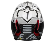 Bell "Full-10 Spherical" Fullface Helmet - Matte Gloss White/Black Fasthouse