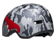 Bell "Lil Ripper" BMX Helm - Gray/Silver Camosausurs