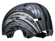 Bell "Local" BMX Helmet - Matte Black/Gray Psycho