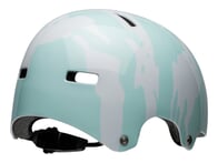 Bell "Span" BMX Helm - Gloss Ravine White/Blue