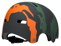 Bell "Span" BMX Helm -  Matte Ravine Green/Orange