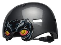 Bell "Span" BMX Helm - Nightwalker Gloss Gun Metal