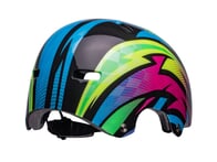 Bell "Span" BMX Helm - Gloss Blue/Magenta Psycho