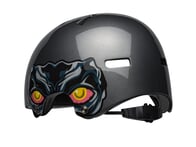 Bell "Span" BMX Helm - Nightwalker Gloss Gun Metal