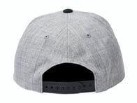 Brixton "Crest C MP Snapback" Kappe - Heather Grey/Black