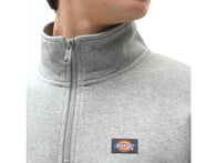 Dickies "Oakport Quarter Zip" Pullover - Grey Melange