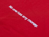 Doomed Brand "Money Tee" T-Shirt - Red