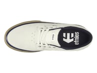 Etnies "Singleton Vulc XLT" Shoes - White/Navy/Gum