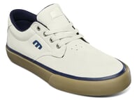 Etnies "Singleton Vulc XLT" Shoes - White/Navy/Gum