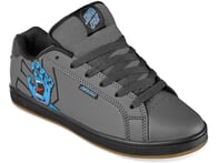 Etnies X Santa Cruz "Kids Fader" Shoes - Dark Grey/Black