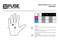 FUSE "Chroma  Youth" Handschuhe - K/O Red