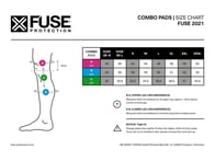 FUSE "Delta 125" Knee/Shin/Ankle Pad