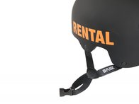FUSE "Alpha Rental" BMX Helmet - Black/Orange