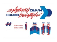 Haro Bikes "1986 FST" Sticker Set