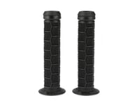 Haro Bikes "Team Black Flanged" Grips - With Flange