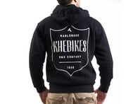 KHE Bikes "KHE" Hooded Zipper - Black