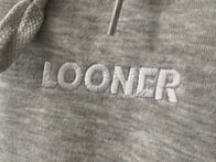 Looner Wear "Looner" Hooded Pullover - Grey