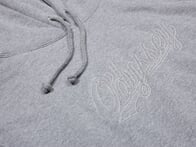 Odyssey BMX "Big Stitch" Hooded Pullover - Gunmetal Heather with Gray Stitch