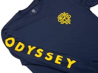 Odyssey BMX "Futura" Longsleeve - Navy/Yellow