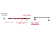 Odyssey BMX "Quik Slic" Brake Cable Set - 18 Inch