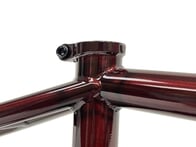 S&M Bikes "Credence CCR" BMX Frame - 14mm Transparent Red