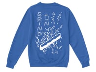 Skilldash "Grind On Sweater" Pullover - Blue