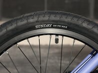 Sunday Bikes "Street Sweeper RHD Jake Seeley" 2023 BMX Rad - Matte Blue Lavender | Freecoaster | LHD