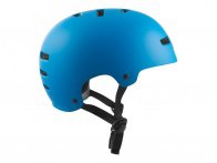 TSG "Evolution Solid Colors" BMX Helmet - Satin Dark Cyan / Black EPS