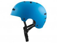 TSG "Evolution Solid Colors" BMX Helm - Satin Dark Cyan / Black EPS